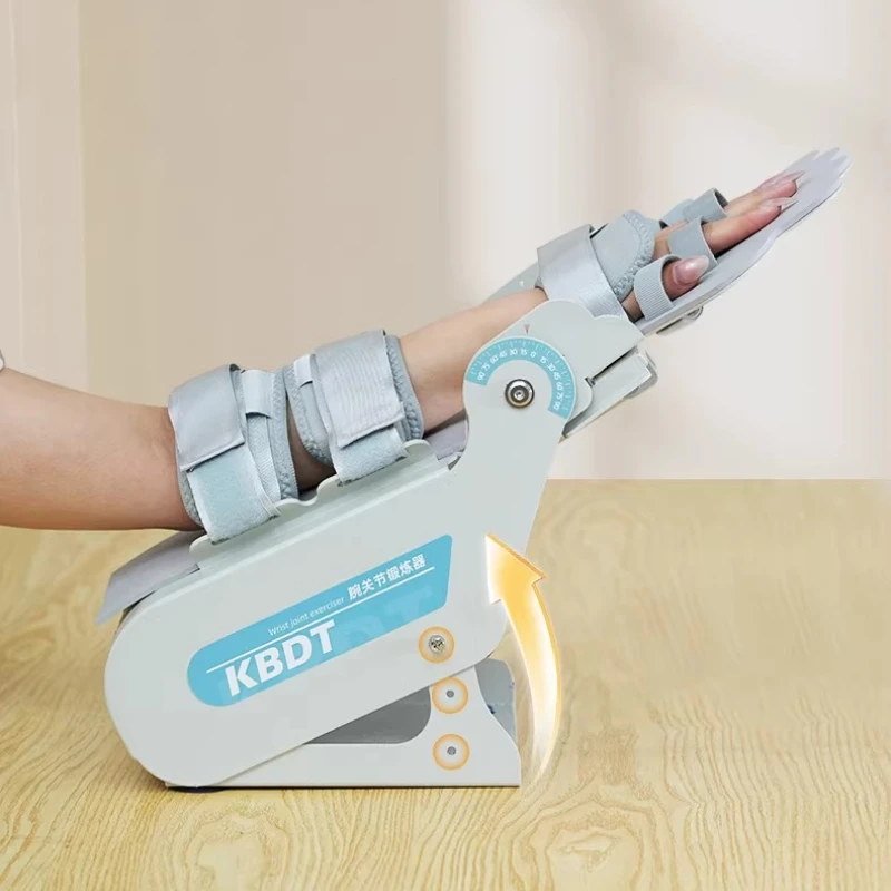 

Тренажер для реабилитации лучезапястного сустава при гемиплегии верхних конечностей после операции по перелому запястья (для сгибания и разгибания)