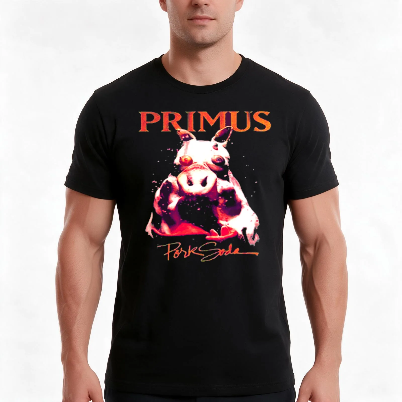the best selling of primus T-Shirt, Summer Casual Cotton Tee, Oversized Streetwear Tops, Vintage Graphic Print, Unisex Men Women