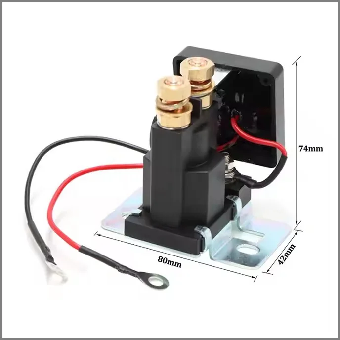 12V 500A High Current Anti-Theft Remote Control Battery Disconnect Switch Power Cutoff Relay