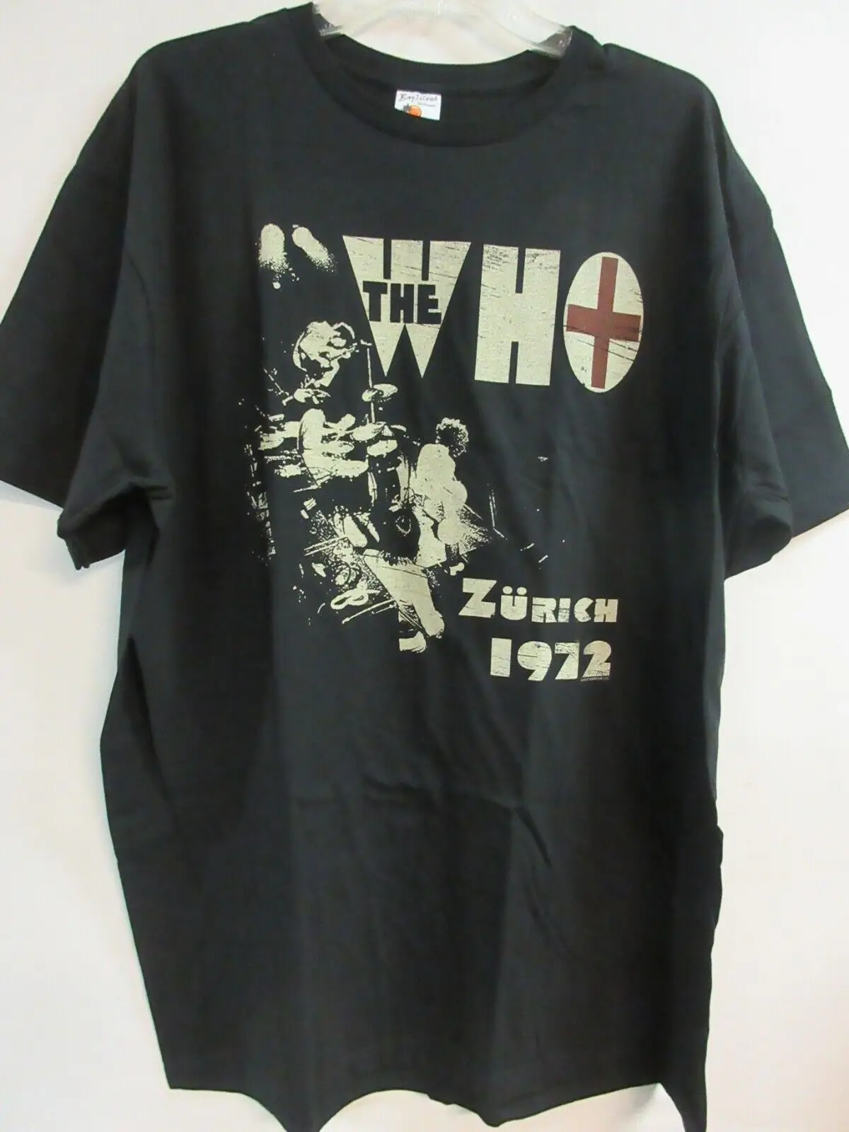 THE WHO OFFICIAL MERCH ZURICH 72 2013 BAND CONCERT MUSIC T-SHIRT 2XL / XXL