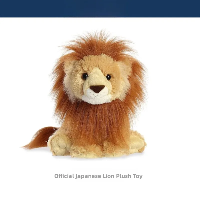 Aurora World - Adorable Peluche de León, Juguete de Peluche de León Rey, Muñeco de Peluche Suave, Juguetes de Tela Artísticos para Todas las Edades, Coleccionable