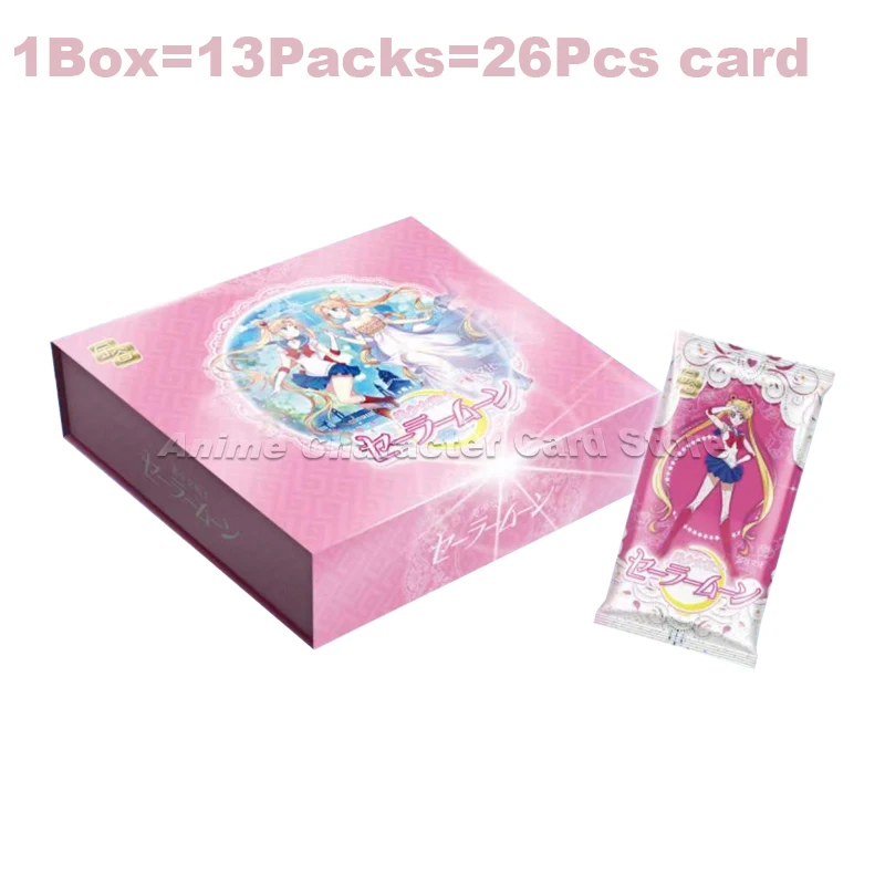 Sailor Moon Card Anime Beautiful Girl Characters Rare SSP Moonlight Crystal Fantasy Magic Series Collection Cards Children Gifts