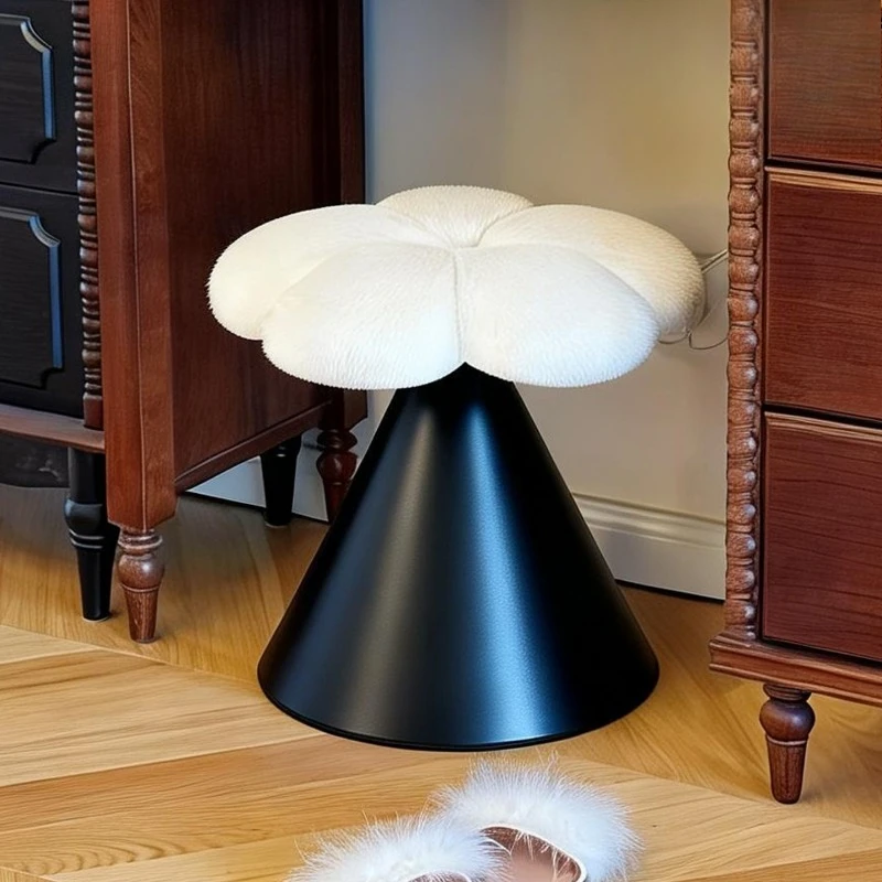 Dresser separate pier stool master bedroom makeup stool does not take up space makeup chair