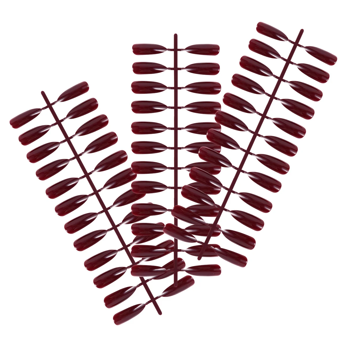 72Pcs Long Fake Nails for Women False Nail Art Set with Fancy Designs Easy to Apply No Salon Visit Needed for Party Club Events