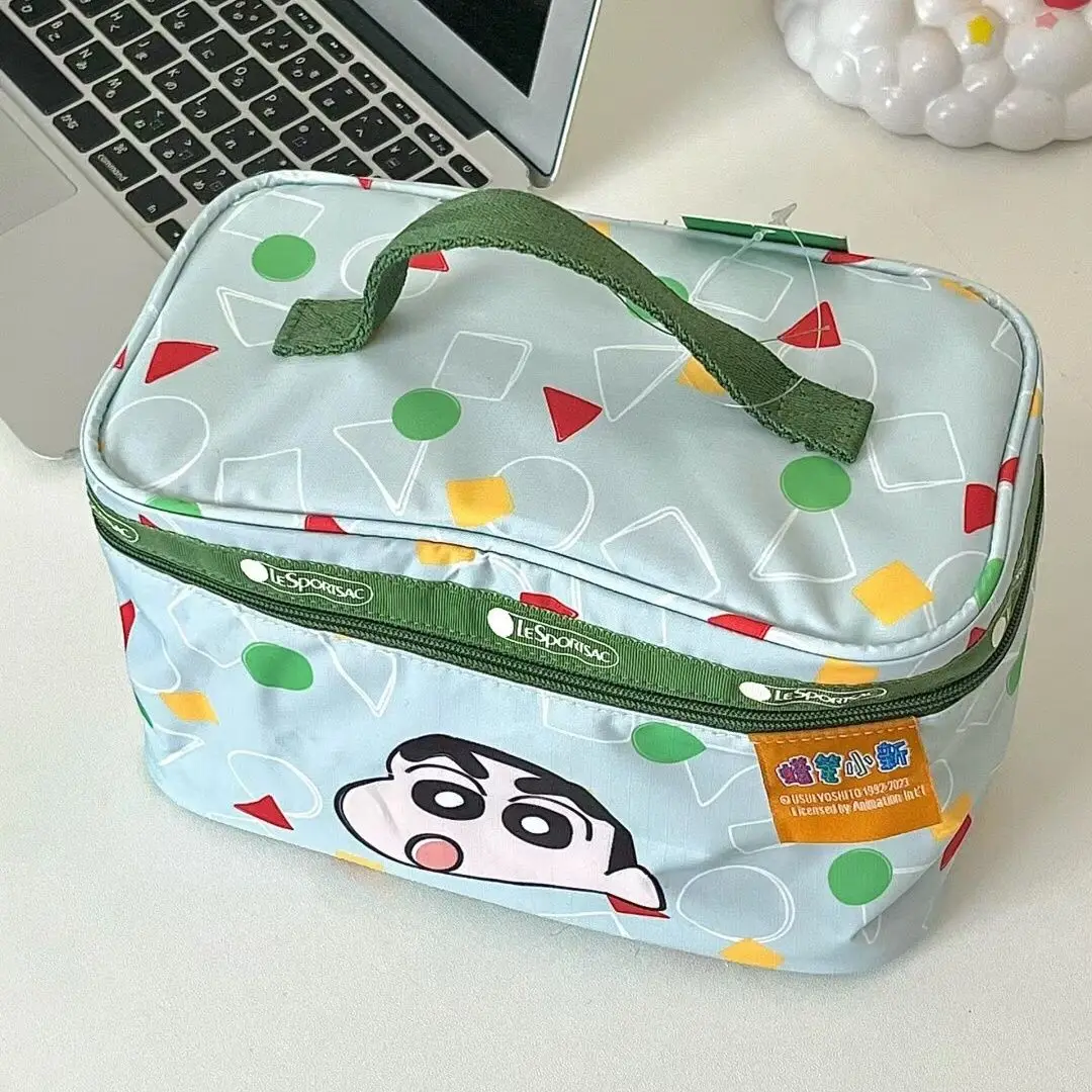 Crayon Shin-Chan Cosmetic Bag Travel Storage Bag Toiletries, Skin Care Products and Cosmetics Storage Bags Holiday Gift Toys