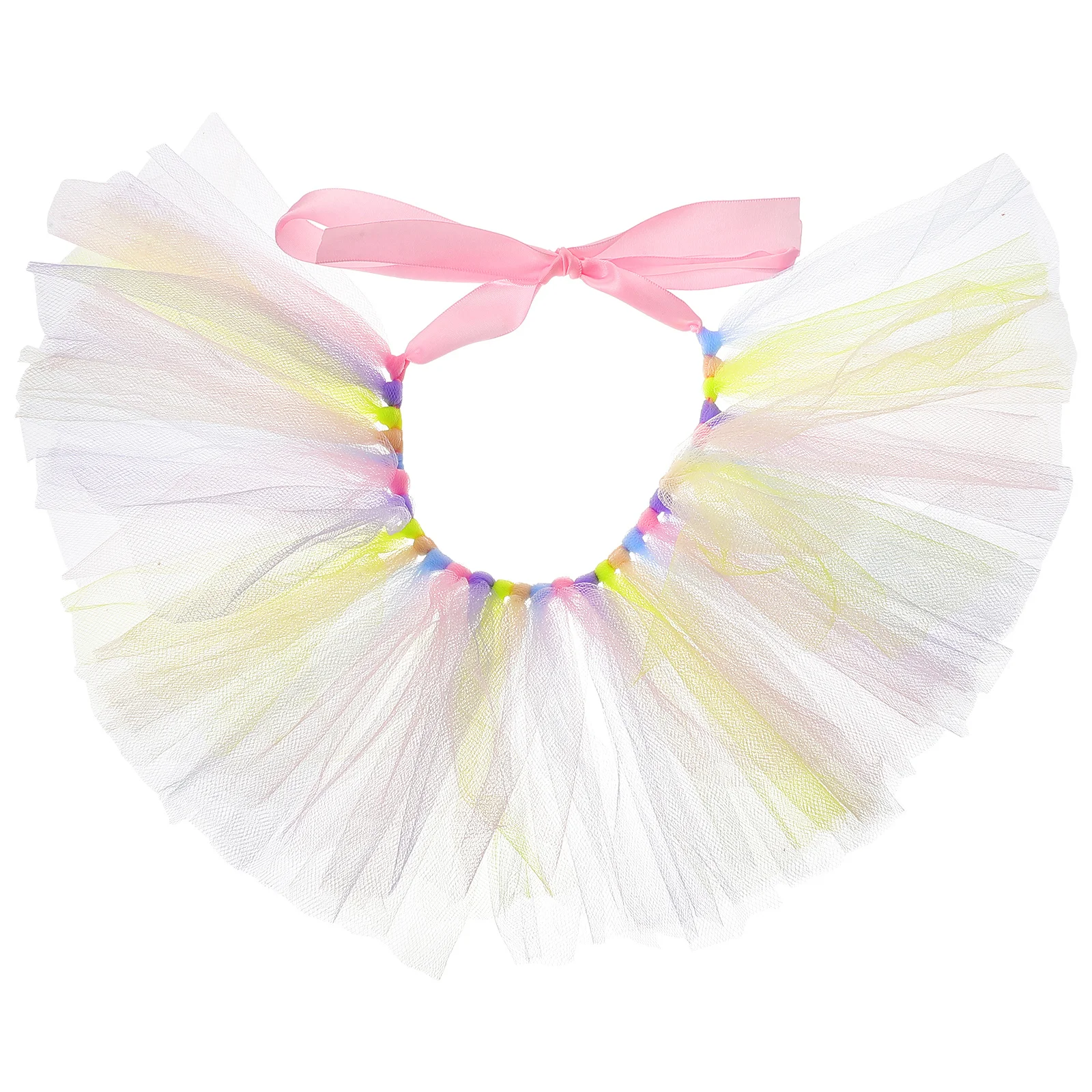 

Princess Tutu Dress Colorful Gauze Pet Skirt Puppy Costume Party Clothes Small Dog Dress Pet Clothes
