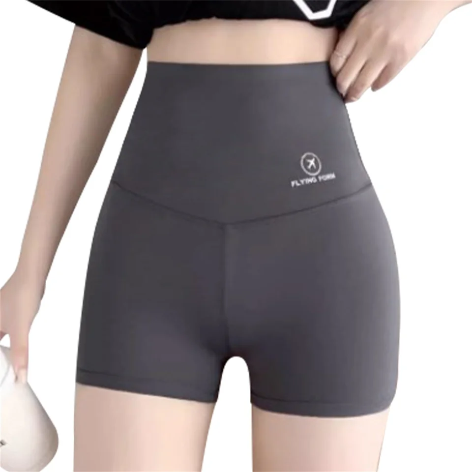 Becirzet High-Waist-Höschen für Damen, nahtlose Shapewear, einfarbige, schlankmachende Unterwäsche, Sport-Yoga-Bauchhose – Detail 5