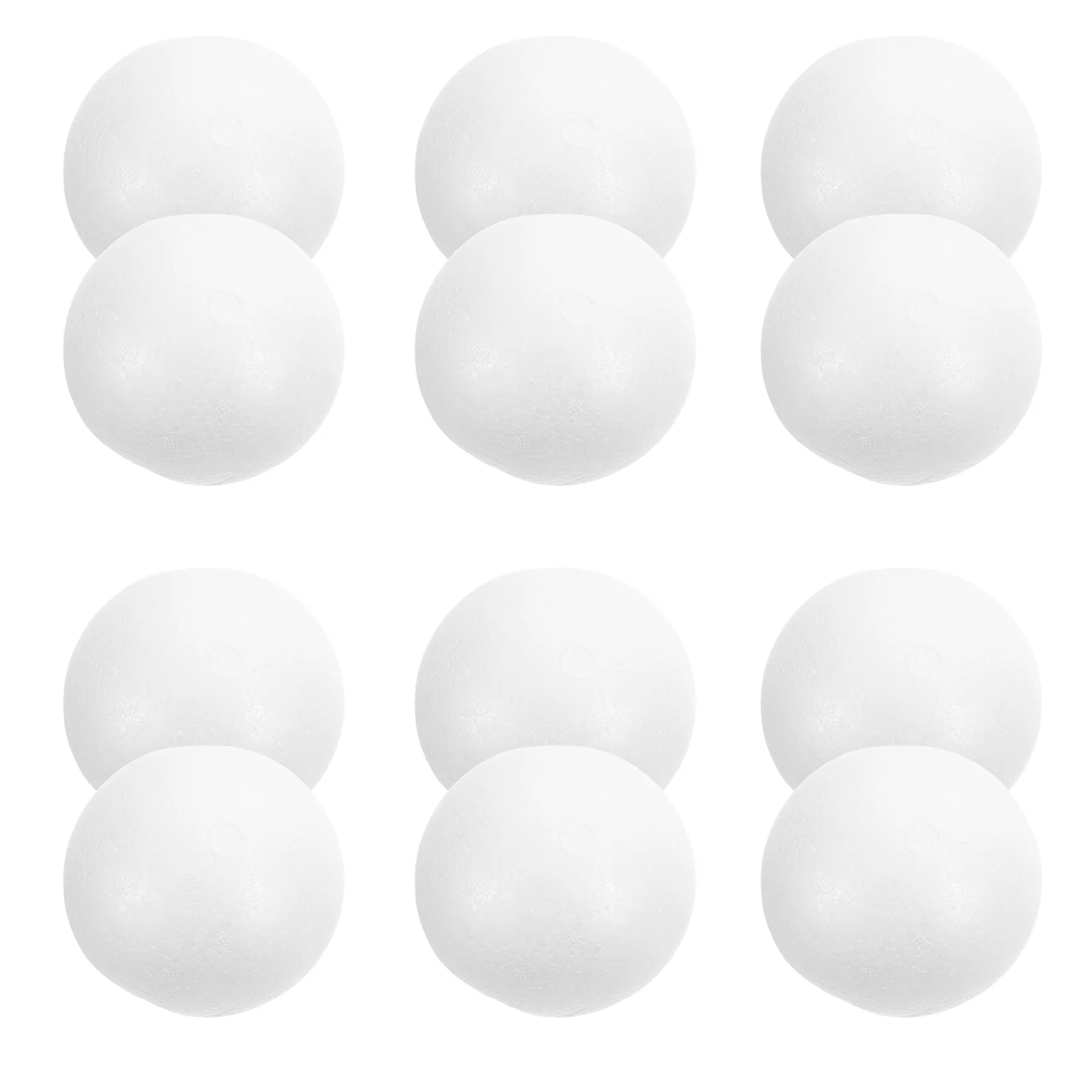 

12 Pcs Foam Ball Christmas Decoration Children Craft Crafts Model Easy to Paint Stimulate Imagination