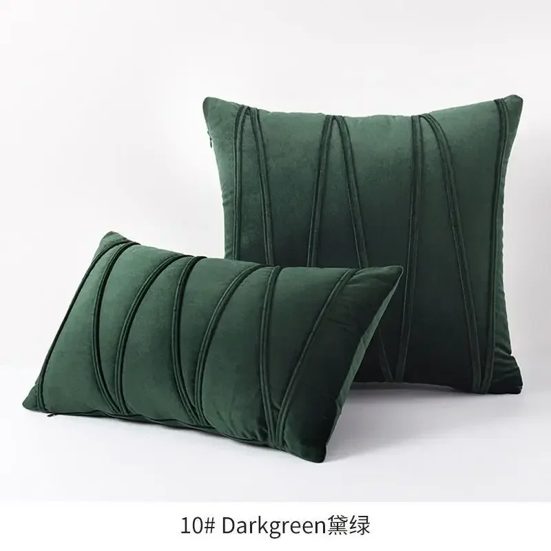 

Velvet Cushion Cover Pillowcase Solid Color Pillow Case Cojines Decor Sofa Throw Pillows Room Pillow Cover Decorative