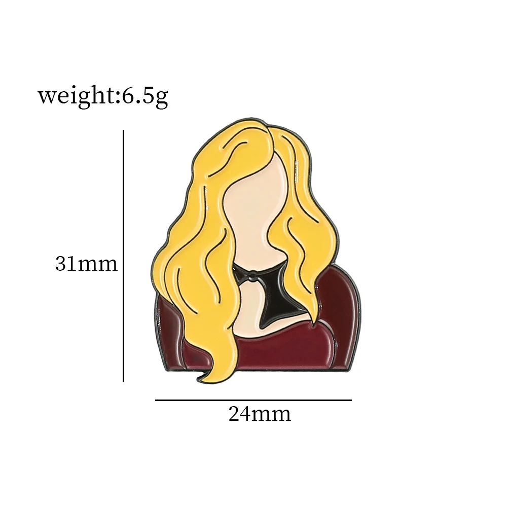 Hocus Pocus Pin Cool Women Girls Brooch for Clothes Scarf Cartoon Badge Lapel Pin Jewelry Halloween Gift