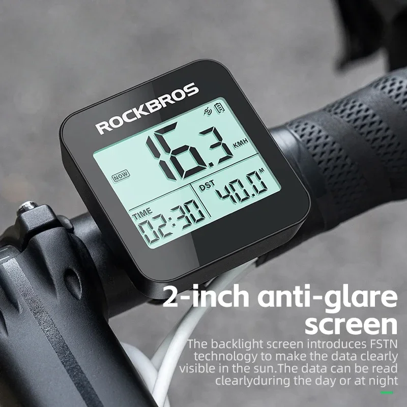 ROCKBROS Bike Computer Bicycle Speedometer and Odometer High Quality Wireless Waterproof Bicycle Computer gps