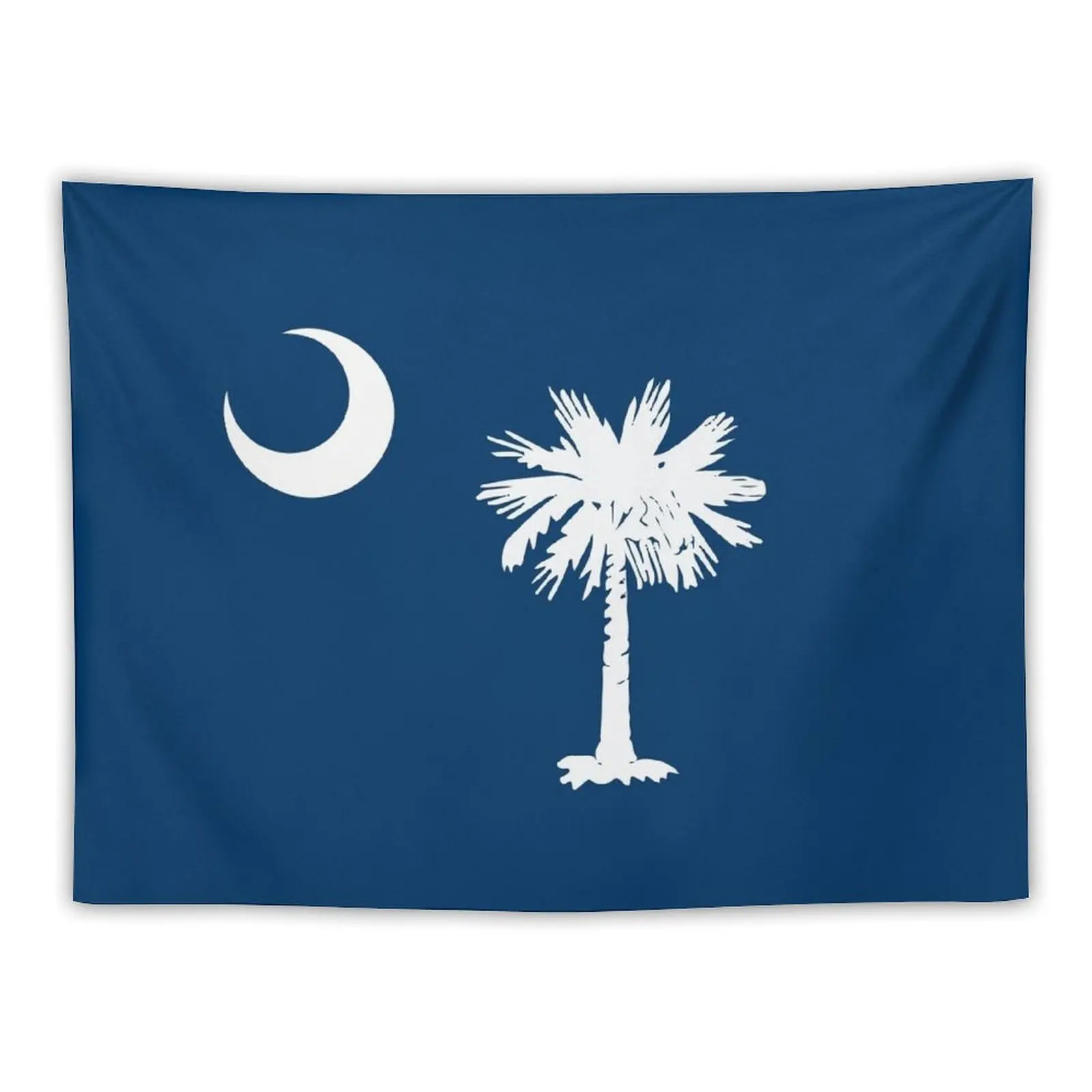 

South Carolina Flag Tapestry Bedroom Decor Aesthetic Aesthetic Decoration Tapestry