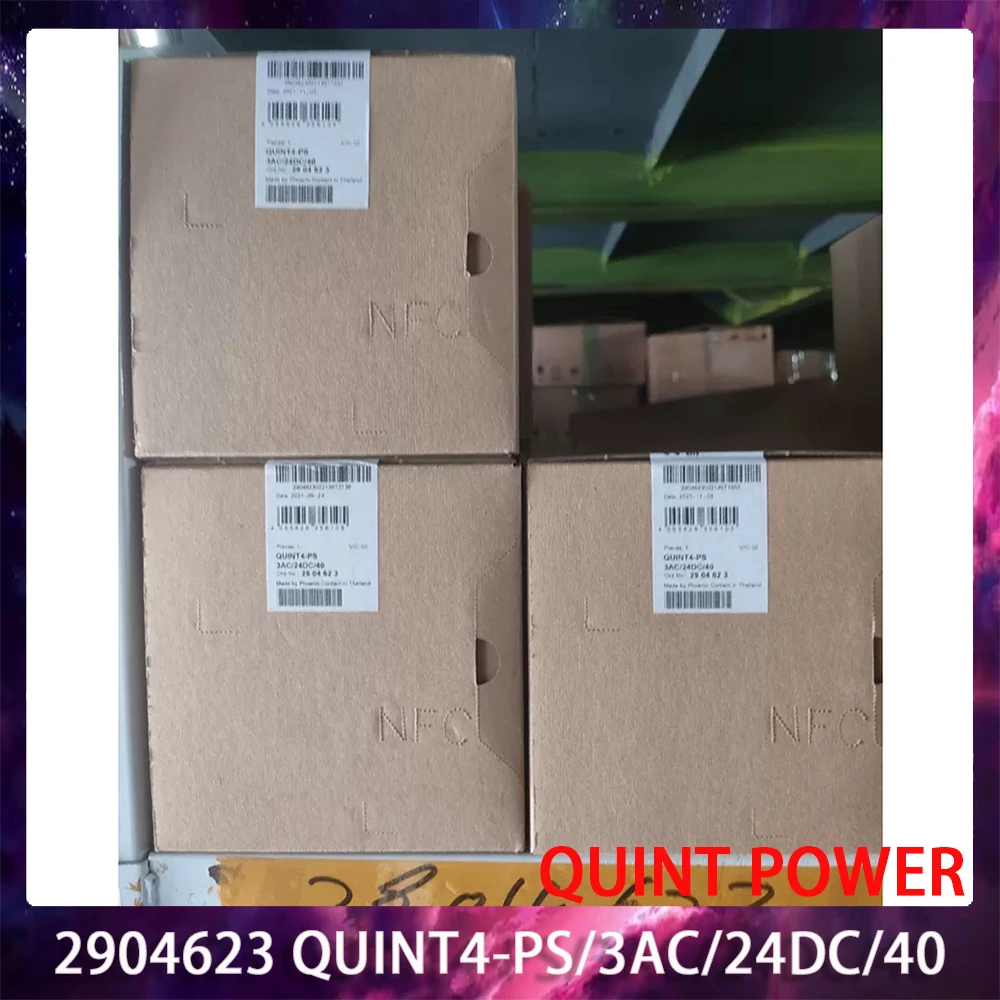 New 2904623 QUINT4-PS/3AC/24DC/40 QUINT POWER (Replace:2938633/2938646) 24VDC/40A Switching Power Supply