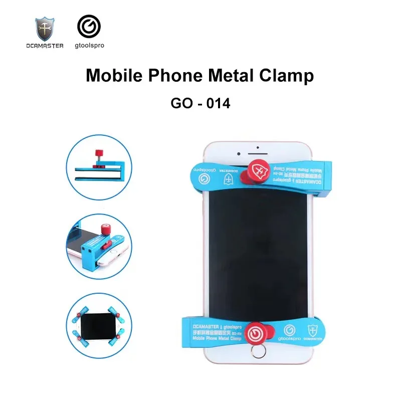 Gtoolspro/Ocamaster GO-014 Mobile Phone Screen Metal Fixing Clip For LCD Display/Back Glass Repair Fixed Clamping Tool