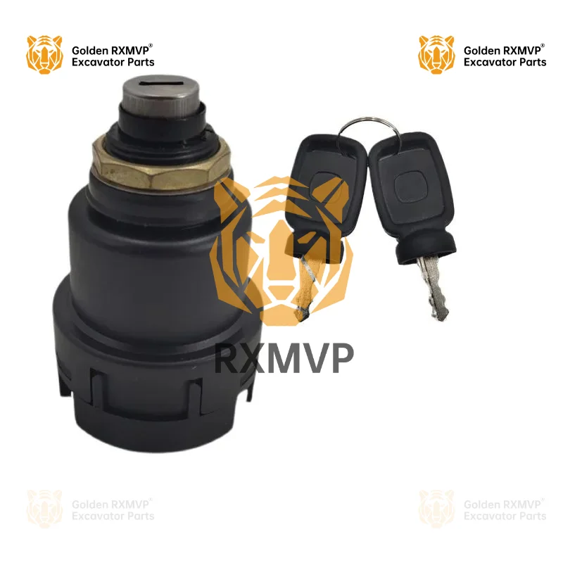 For sunward SWE60 SWE70 SWE80 SWE90 SWE150 SWE210 ignition switch, starting key, battery lock, excavator accessories