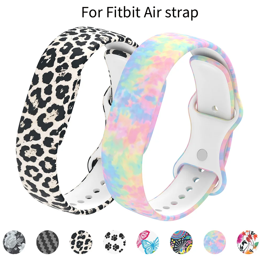 Colorful Bands for Google Fitbit Air Accessories Replacement Belt Silicone Smartwatch Bracelet Correa Wristband fitbit air Strap