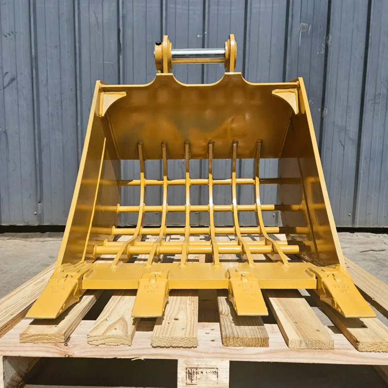 

For Sea Shipping CustomizedMulti-Function Agriculture Industry Sieve Buckets Rotating Teeth Steel Construction 0.1-8.7m Capacity
