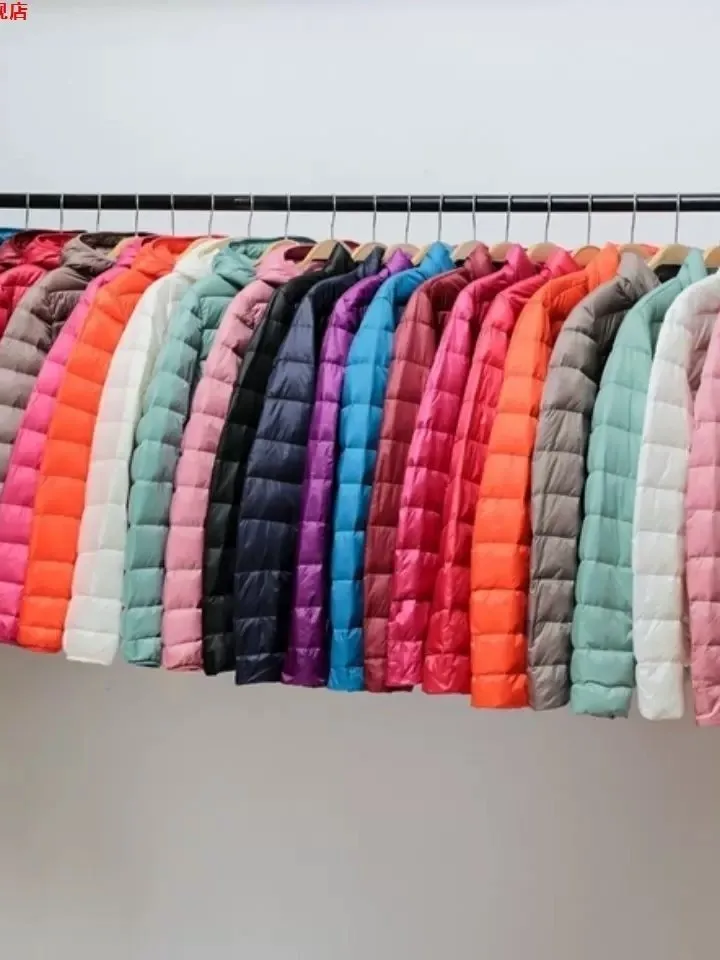 Lightweight Short Padded Jacket Women's Autumn Winter Cotton Clothes Loose Fit Hooded Large Size Small Cotton Quilt Coat