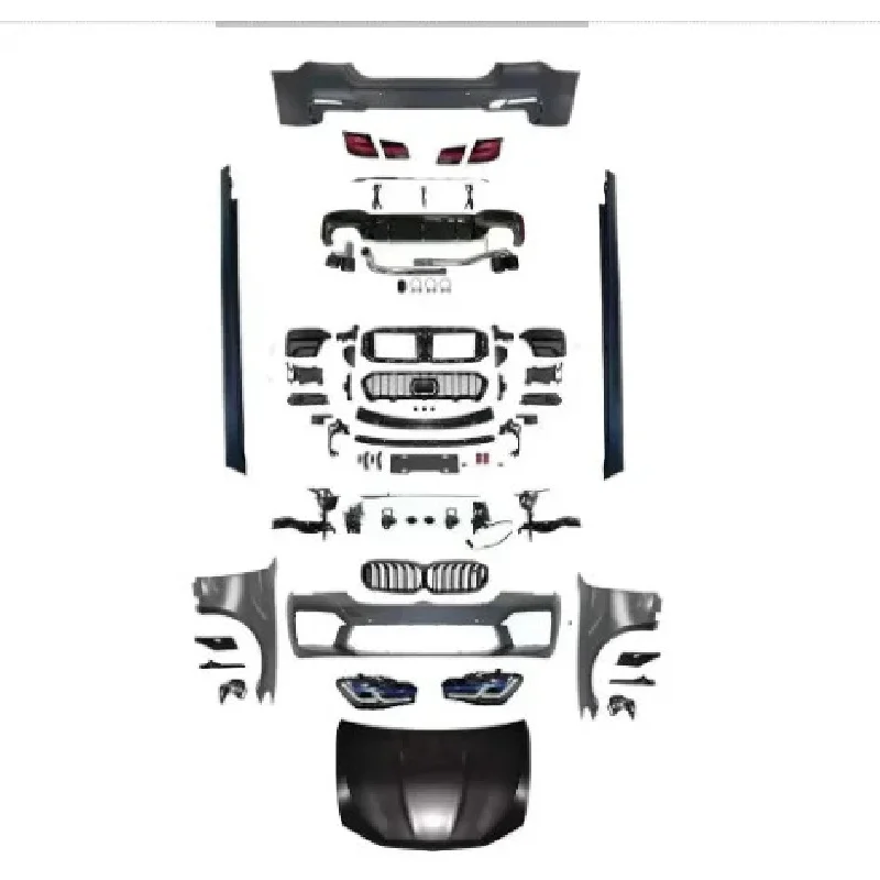 High Quality Car Wide Body Kit M5 Style Side And Front And Rear Body Kit For  Series5 F10/F18 Upgrd 21 Version
