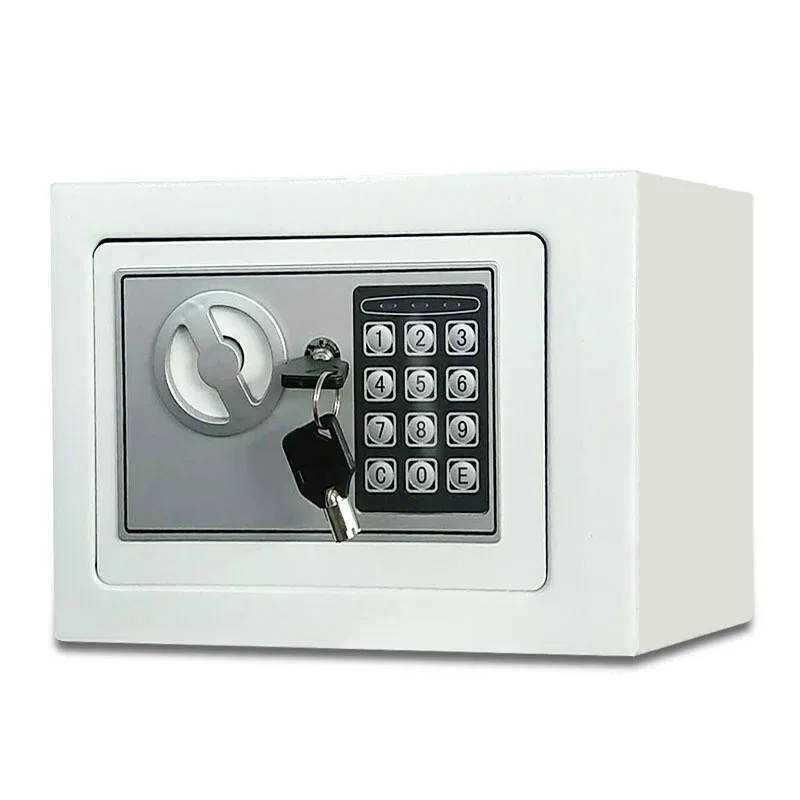 All-steel anti-theft password coin-operated safe 17E small home office storage mini safe