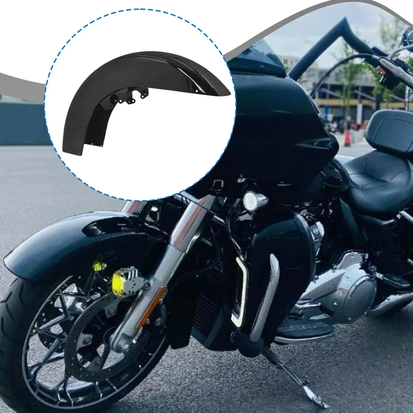 

Металлическое переднее крыло для туристических моделей 2014-2023, аксессуары, запасные части