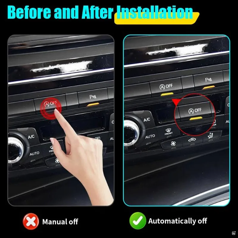 For Audi Q2 2017 2018-2024 Car Automatic Stop Start System Off Closer Canceller Device Control Plug Cable