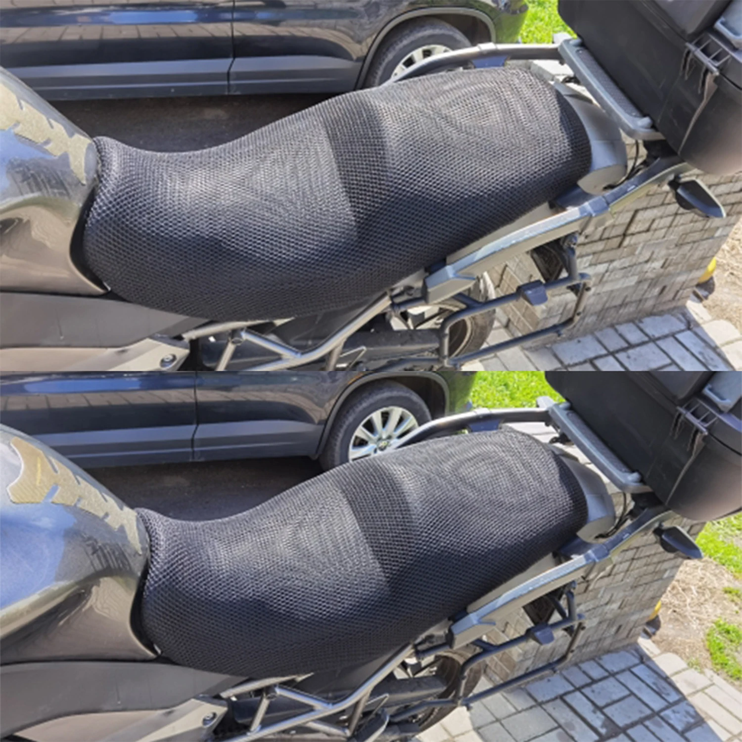 For Kawasaki Versys 1000 ABS 1000SE Versys1000 Motorcycle Protecting Cushion Seat Cover Fabric Saddle Seat Cover Accessories