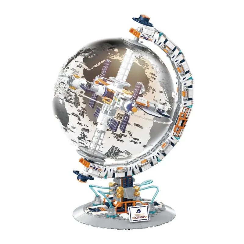 

Globe rover, interstellar gloves tide play ornament, assembled building block
