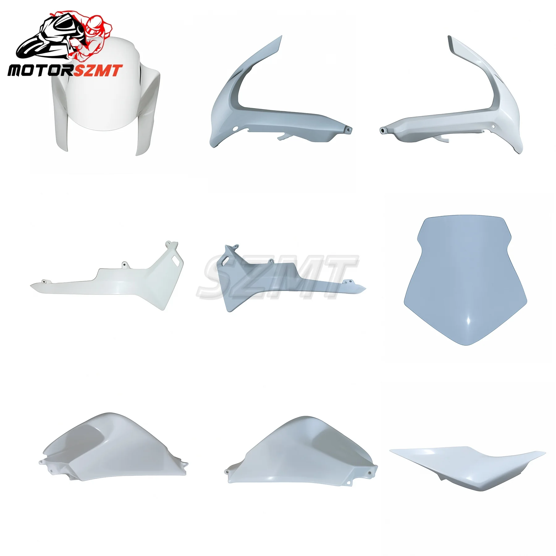

For Honda VFR1200 VFR 1200 2010 2011 2012 2013 ABS Cowl Body Plastic Fairing Parts Unpainted Components Injection Molding Body