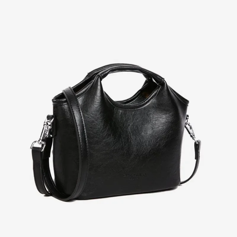 Stylish Luxury Diaper Bags For Women Simple Elegant Leather Tote Bag Vintage Designer Minimalist Commuter Bag