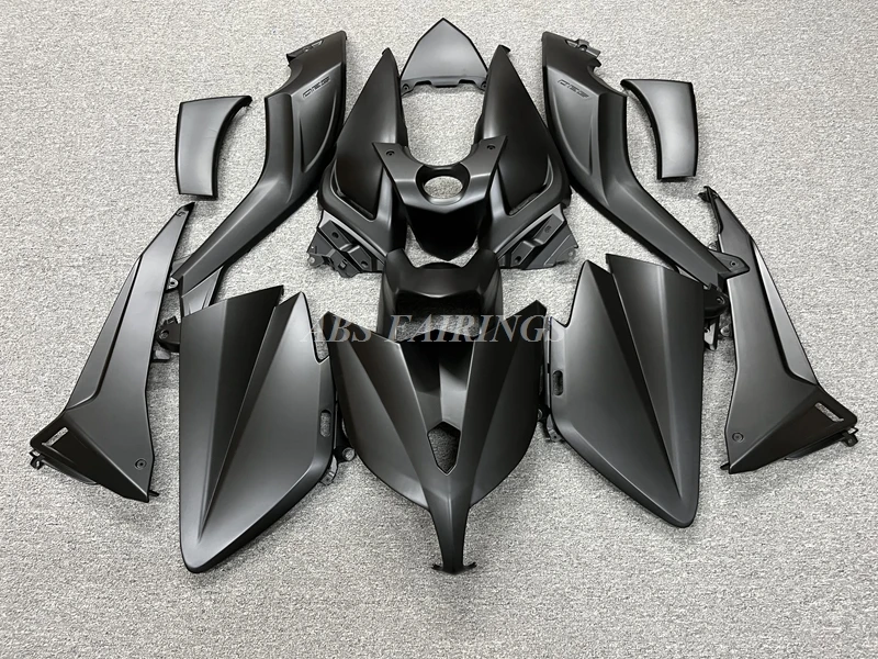 4Gifts Injection Mold New ABS Fairings Kit Fit for YAMAHA Tmax 530 2012 2013 2014 12 13 14 Bodywork Set Matte Black