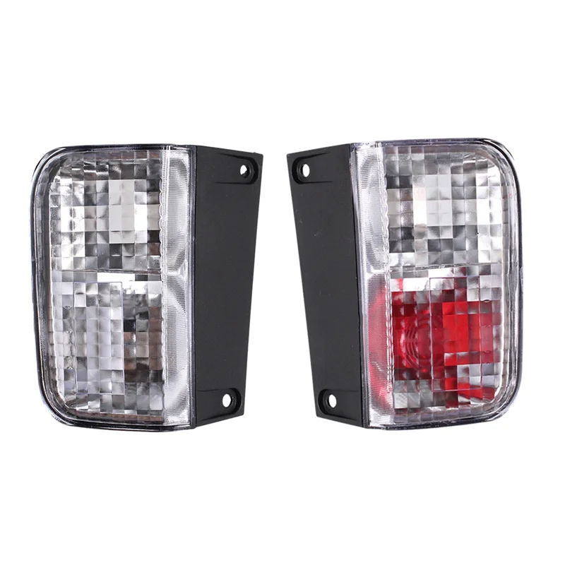 A80X-Car Rear Fog Light Reverse Lamp 1 Pair For Vauxhall Vivaro 2001- 2009 Tail Lamp Lens 93863599 93863597 Taillight Cover