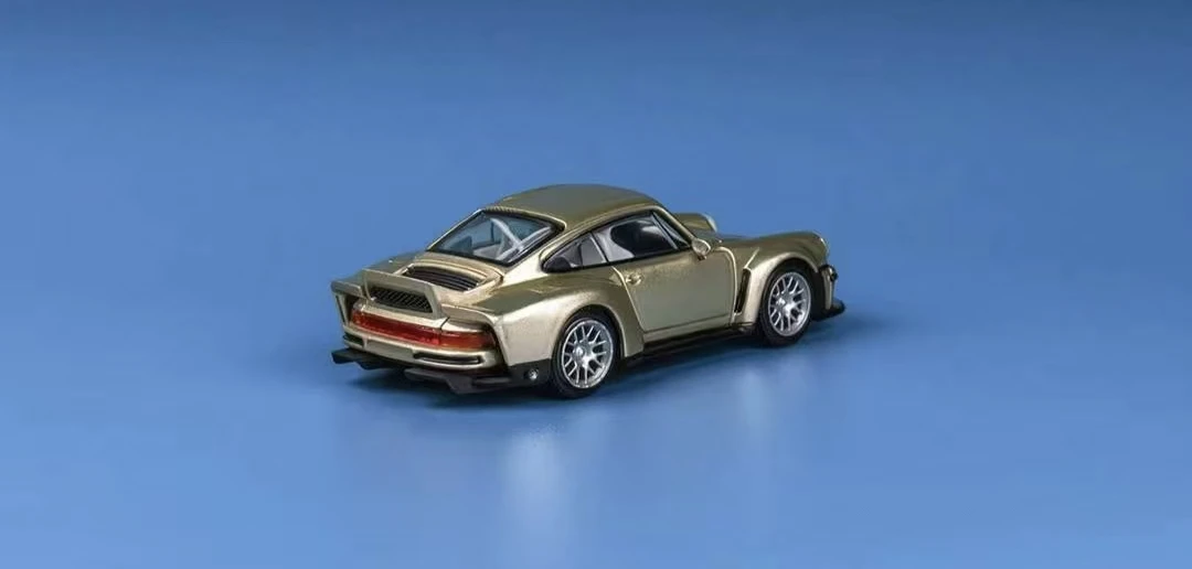 Finclassically 1·64 Singer DLS Turbo Gold   Diecast Model Car  In 2024 Collection Gift