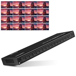 4K 1x16 HDMI Splitter Professional HDMI Distributor 1x8 1x10 1x16 Multi Screen Display Video Converter 1 PC to Several Monitor