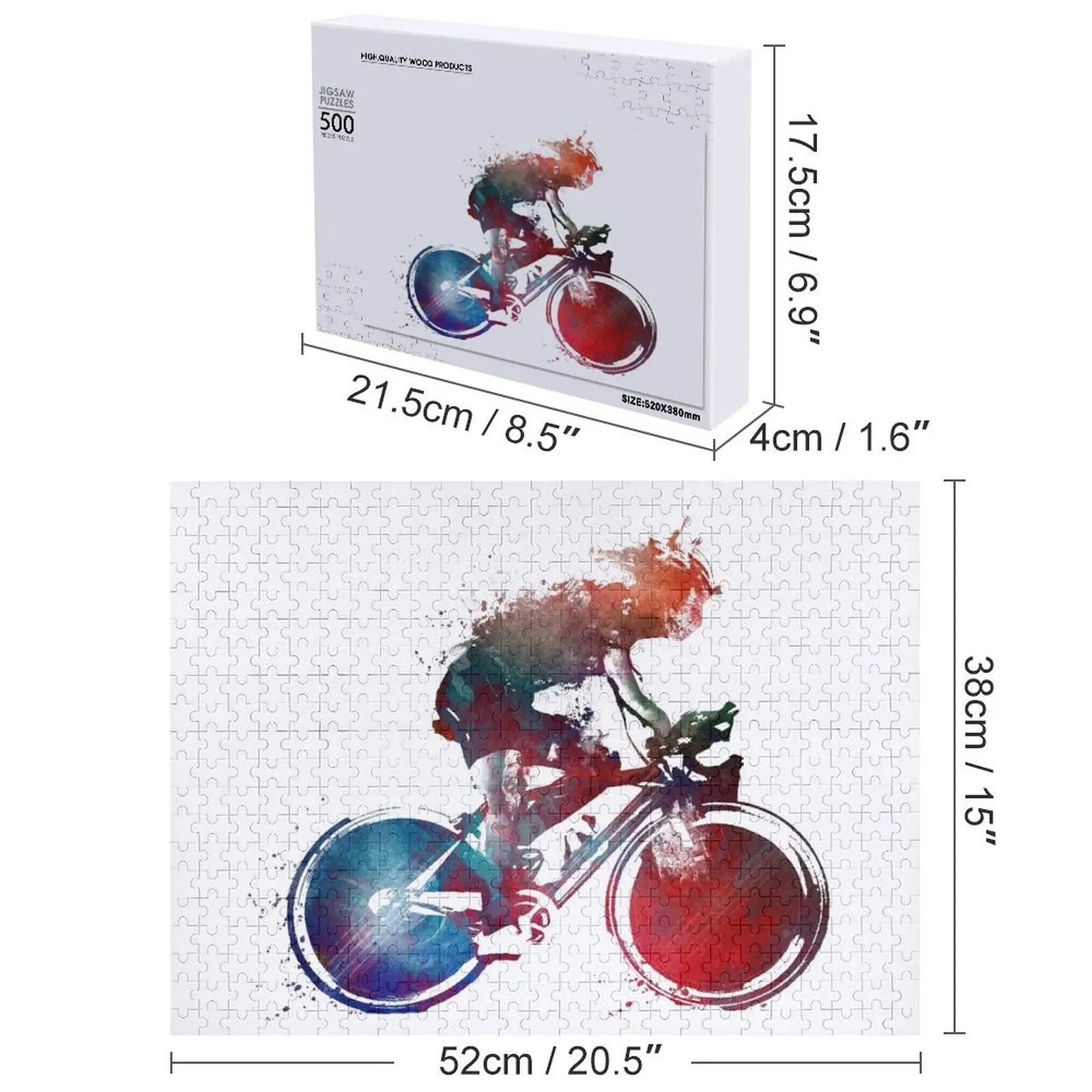 ciclista 2 # sport # puzzle ciclista Regali personalizzati per bambini Puzzle regalo fotografico personalizzato personalizzato