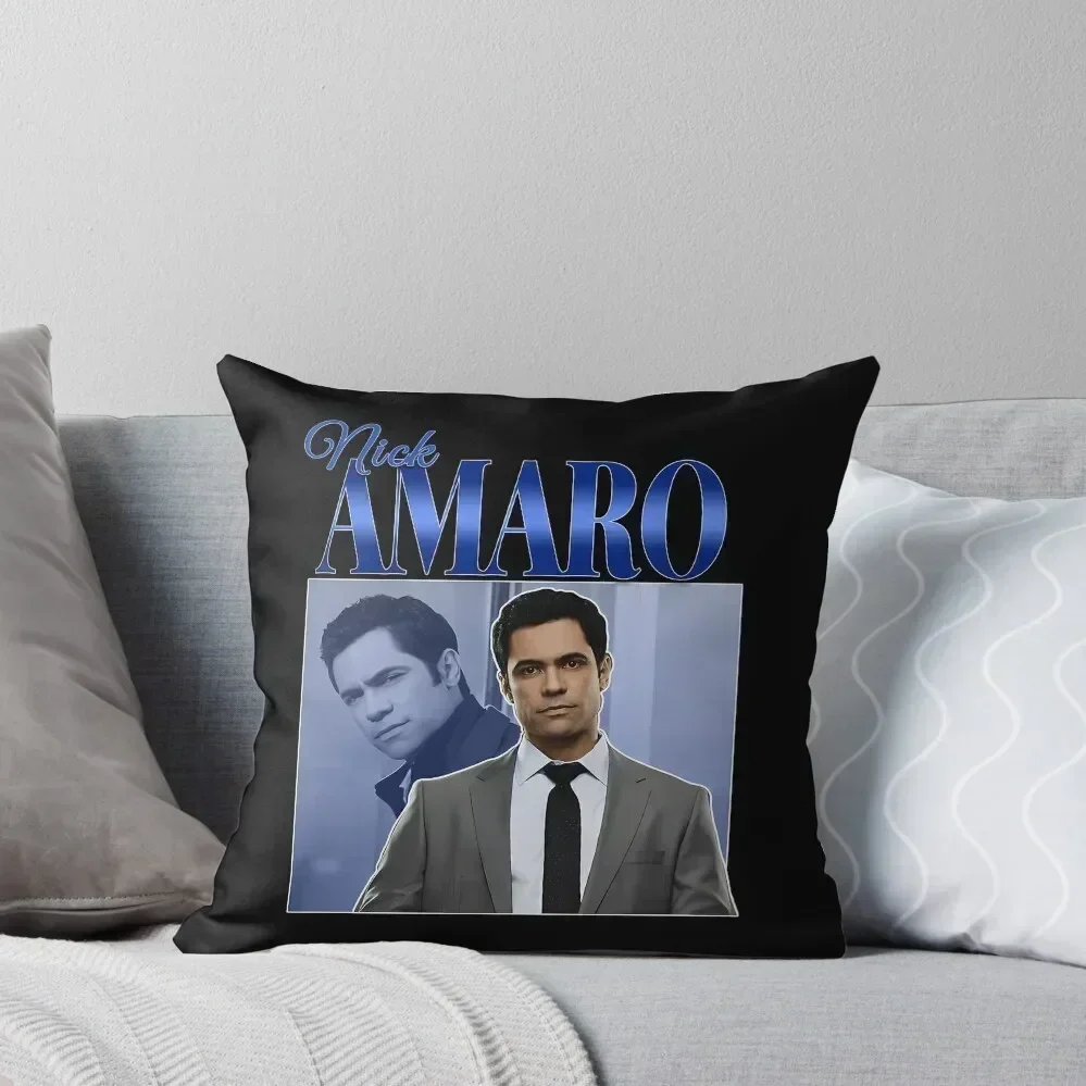 

Nick Amaro 90s Inspired Vintage Homage Throw Pillow Plaid Sofa Cushions For Children Pillowcases Cushion Covers Sofa pillow