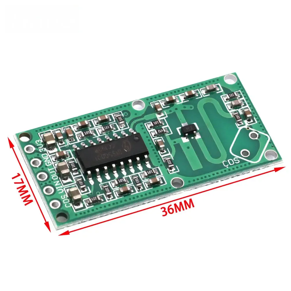 RCWL-0516 Microwave Radar Sensor Switch Board with 3.3V Output for Human Presence Detection