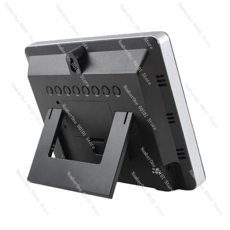 Color screen touch weather clock rf sensor temperature humidity meter weather forecast clock large screen weather station