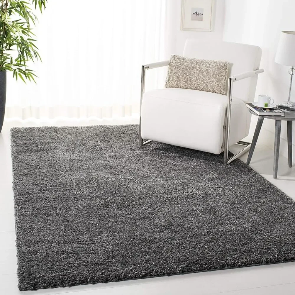 Area Rug - 10' X 14' Carpet Living Room Cabinets Non-Shedding & Easy Care Anime Grey Decoration Home Furniture Freight free