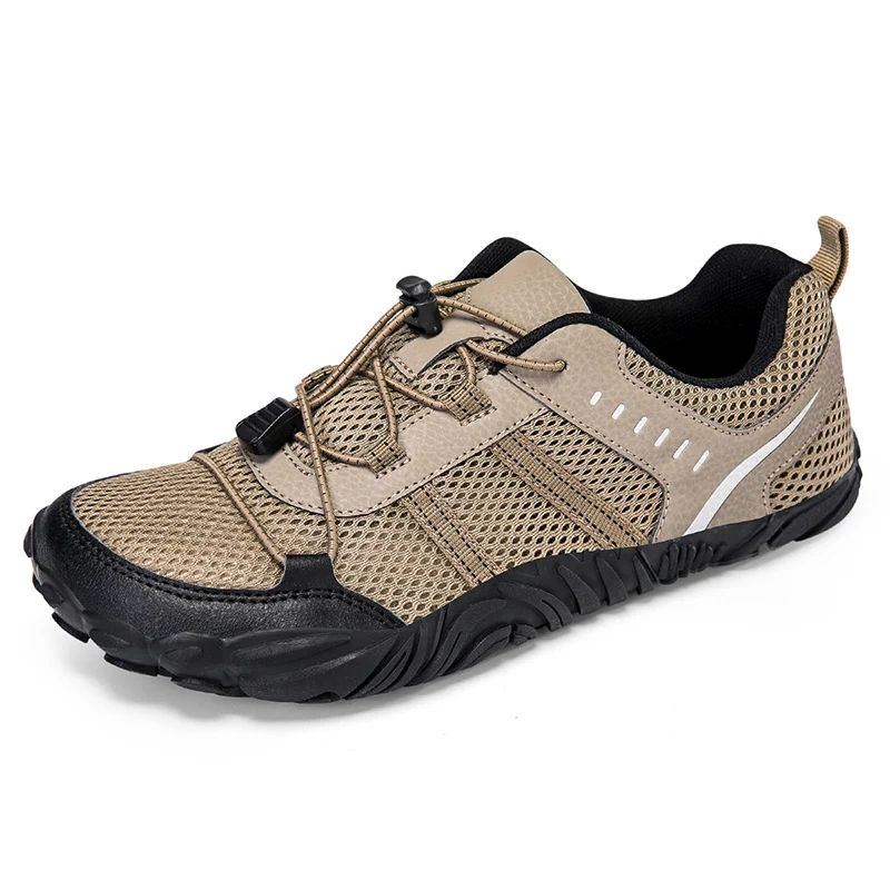 Chaussures de randonnée à bout large, baskets de sport d'alpinisme en plein air, d'équitation, de Camping, de traçage de ruisseau, de marche, grande taille 48 49