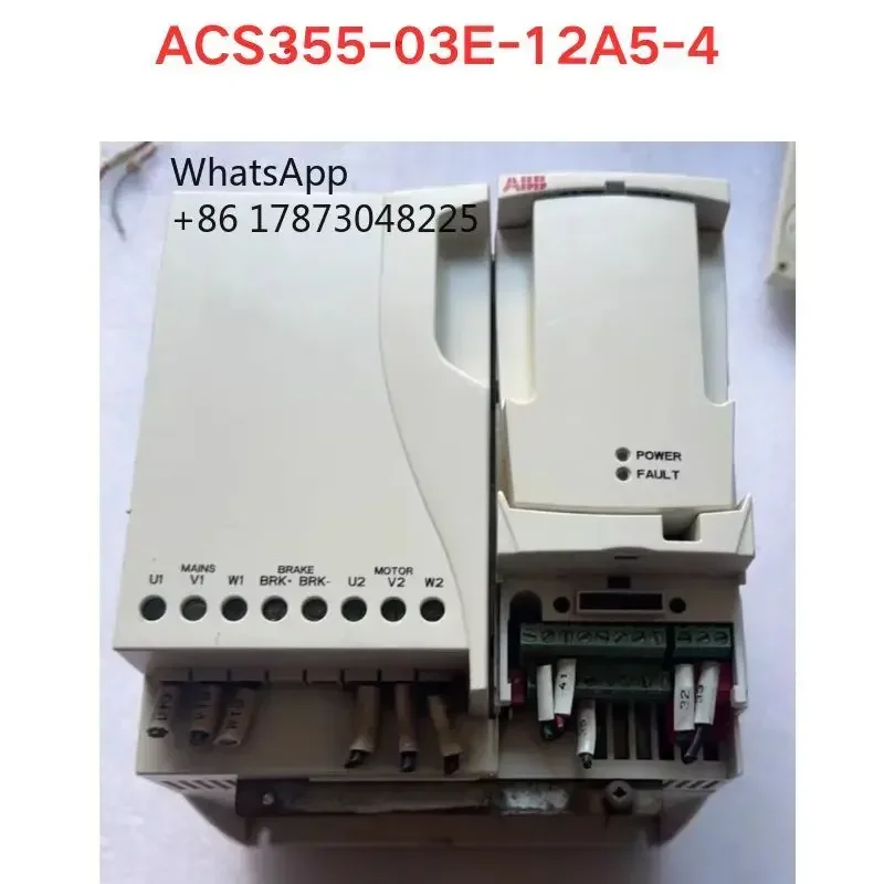 Used ACS355-03E-12A5-4 inverter Functional test OK