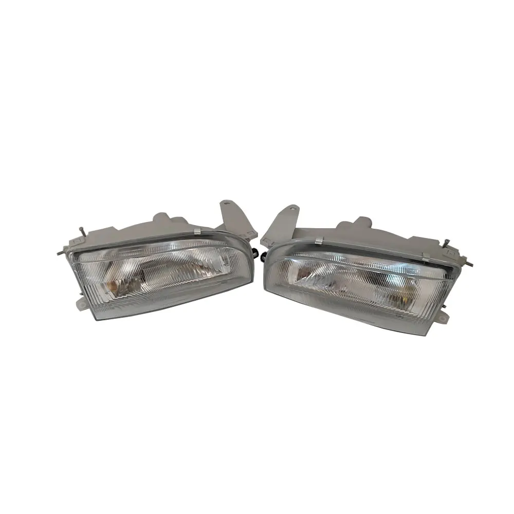 A Pair Headlight For Toyota Sprinter Carib AE100 AE110 Corolla Ae92 1992 1993 1994 1995