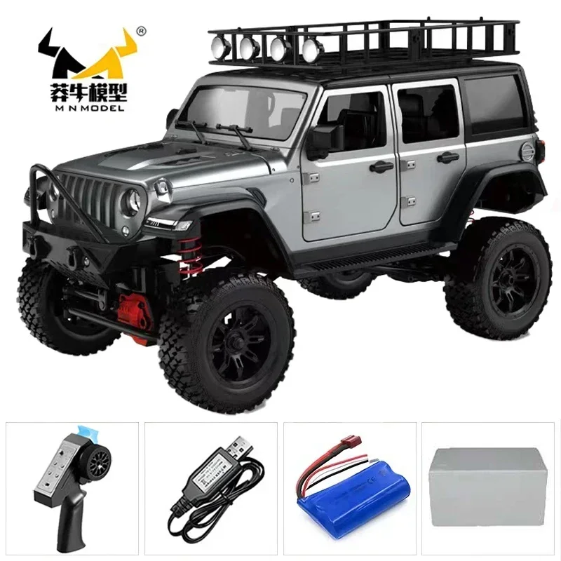 MN MN82 1:12 Retro Rc Car With LED Lights Full-scale Simulation LC79 Professional 4WD Remote Control Pickup RC Truck Model Toys