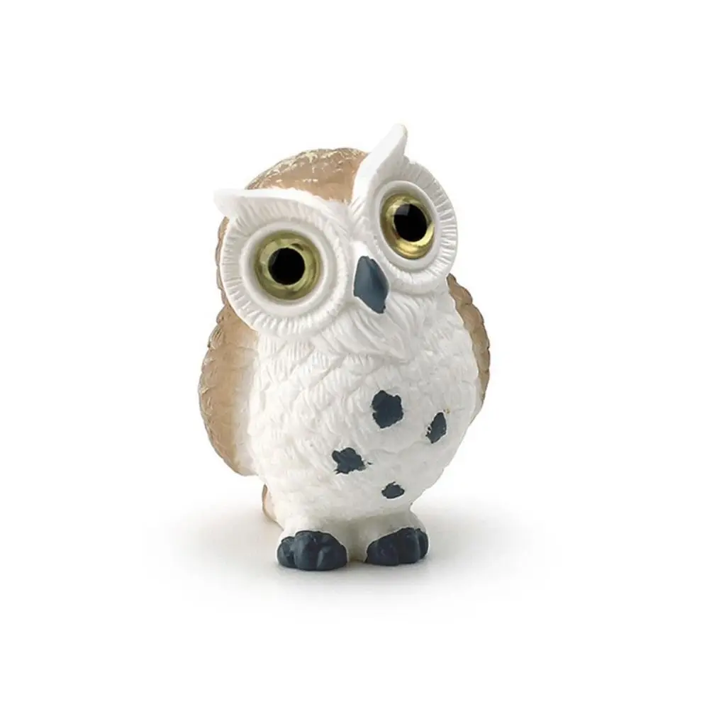 Micro Landscape Simulation Owl Ornaments Resin Crafts Cartoon Owl Miniatures Cute Mini Owl Ornaments Succulent Accessories