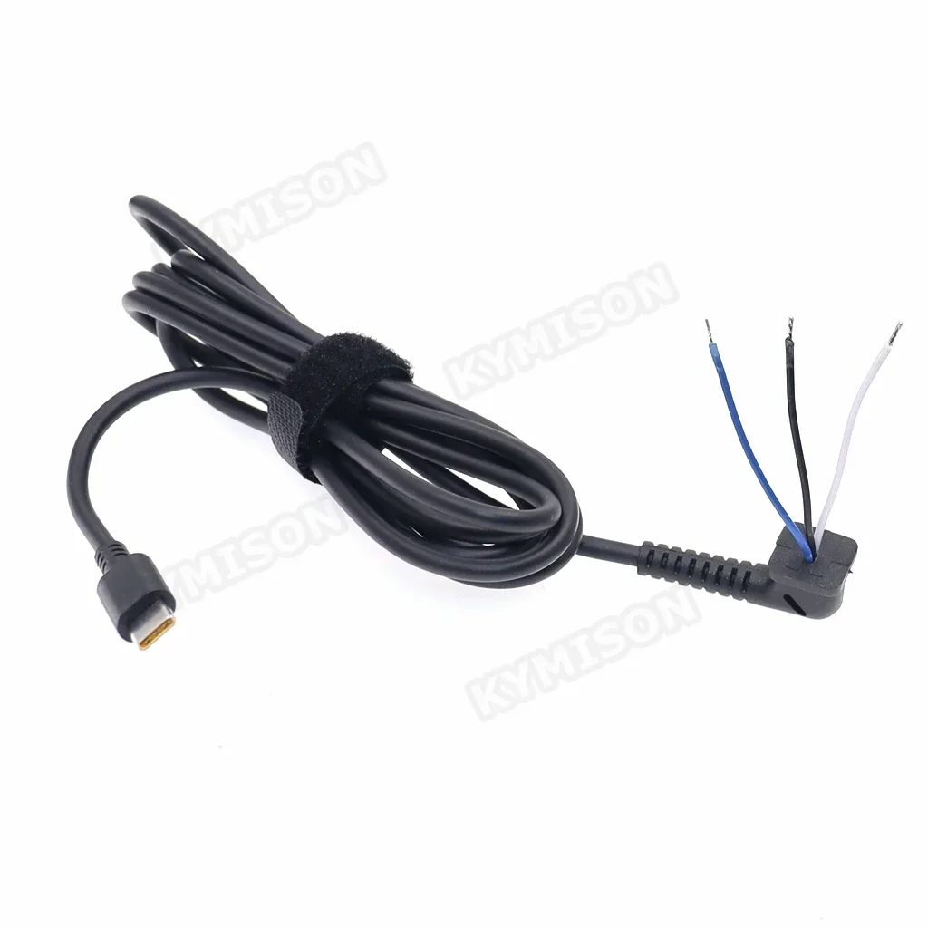 Cable de carga USB tipo C, adaptador de corriente para portátil Lenovo, 45w, 65w, 1,8 m