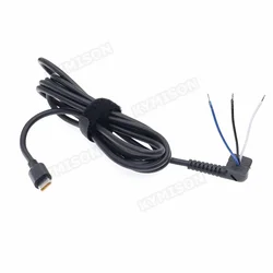 Kabel ładujący USB typu C kabel zasilający DC kabel zasilający do laptopa Lenovo 45w 65w Adapter USB C przewód zasilający 1.8m