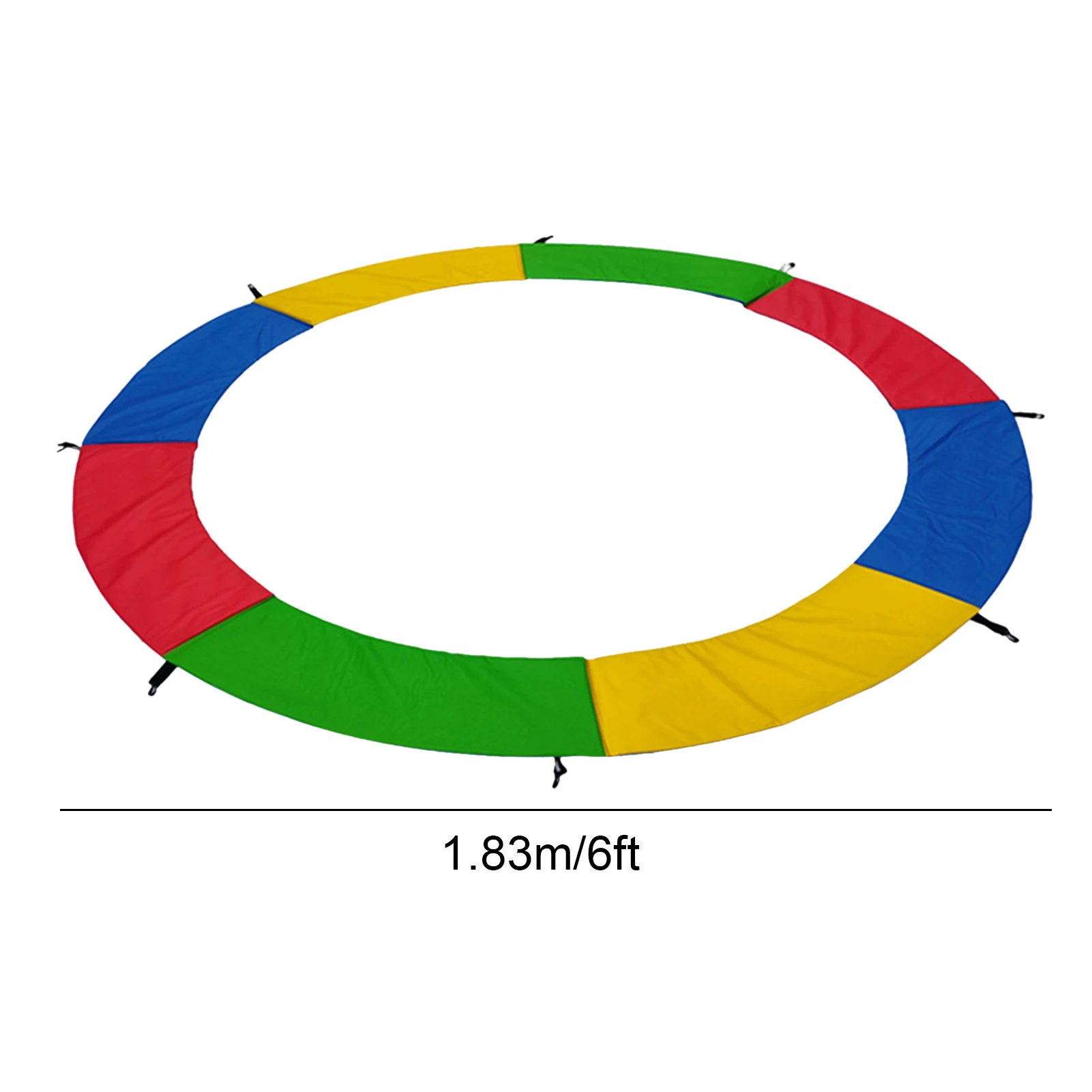 2.44m / 8FT trampolina mata ochronna trampolina Pad bezpieczeństwa wiosna pokrywa ochronna wodoodporny Pad trampolina akcesoria