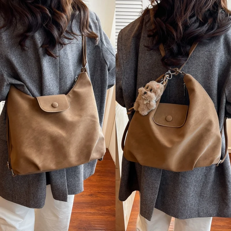 

Осень-зима, большая женская сумка-тоут Capaci, новинка 2025, футболка через плечо для планшета Ipadumia Faion, мягкая ручка, застежка-молния