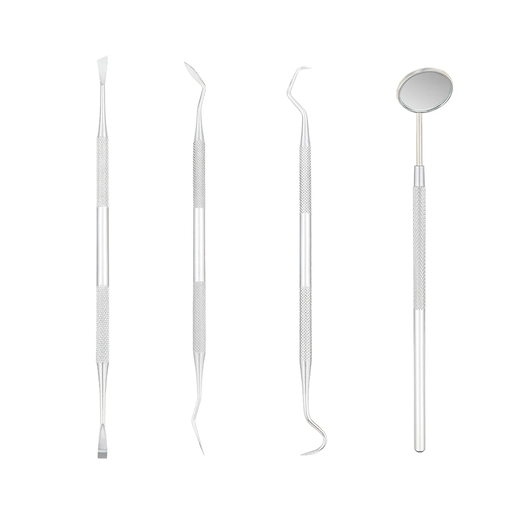 Zahns piegel Edelstahl Zahn instrument Zahnarzt Werkzeugset Sonde Zahnpflege set Pinzette Hacke Sichel Scaler