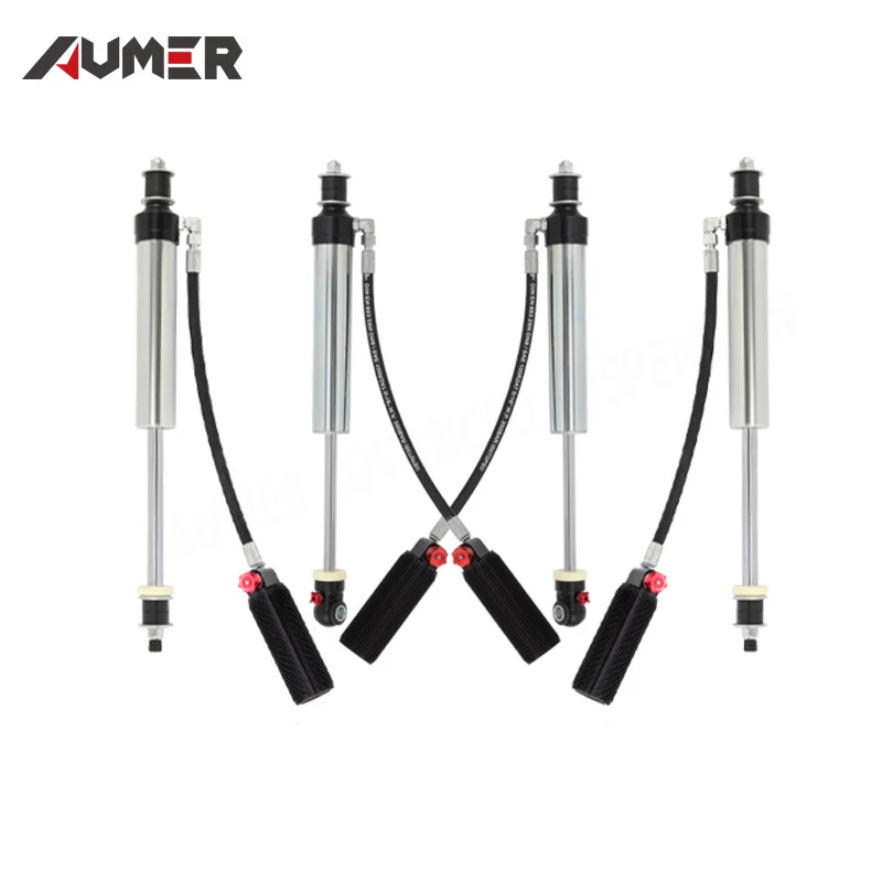 أجزاء الطرق الوعرة من Aumer 4wd مجموعات رفع التعليق على الطرق الوعرة خزان النيتروجين عن بعد ممتص الصدمات 105 لاند كروزر 80